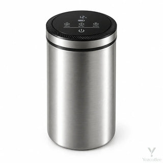 Stainless steel 1.6L electric vacuum coffee canister