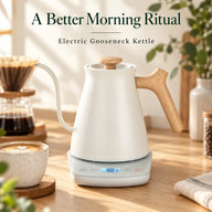 Yozcoffee Electric Gooseneck Kettle – 0.8L, Temperature Control - miniatura 2