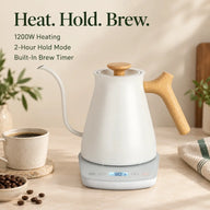 Yozcoffee Electric Gooseneck Kettle – 0.8L, Temperature Control - miniatura 7