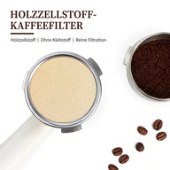 Runde Filterpapiere für Mokkakanne und Espresso