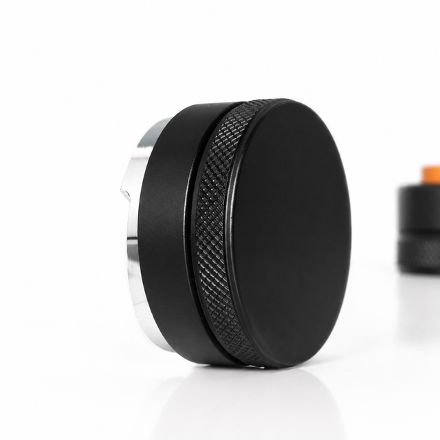 Alternate view of 3-Leaf Espresso Distributor & Leveler 51-58mm - side view