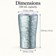 Titanium Travel Coffee Cup – 320ml, Crystalline Finish - Vorschaubild 7