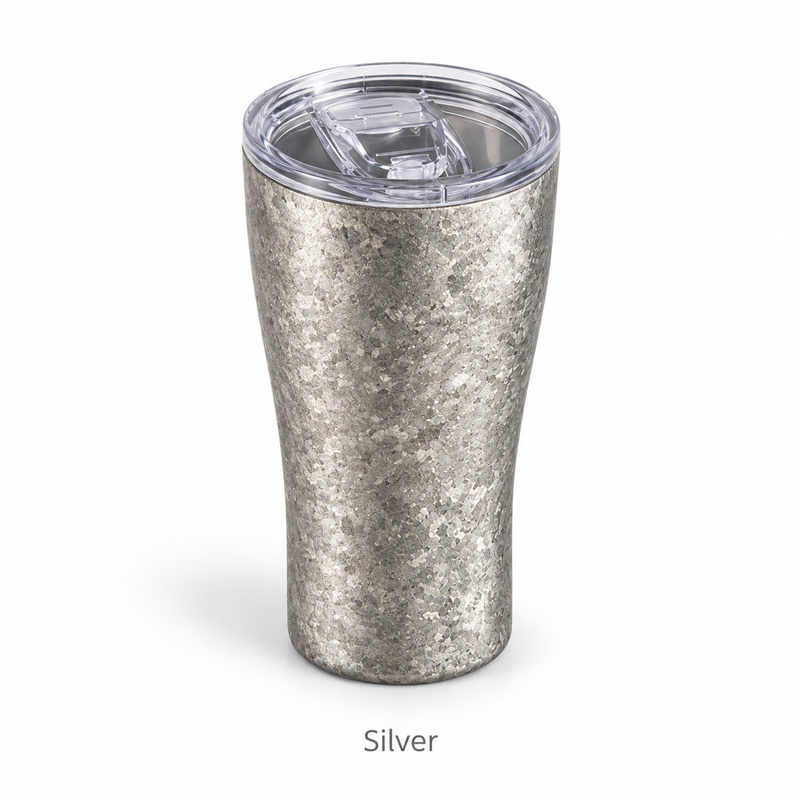 Titanium Travel Coffee Cup – 320ml, Crystalline Finish - Produktbild