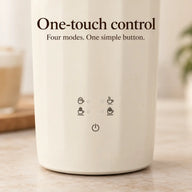 4-in-1 Electric Milk Frother & Warmer – Cream, 220V - miniatuur 4