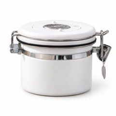 Coffee Bean Canister – 500ml, Stainless Steel & Date Dial
