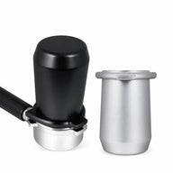 Breville Espresso Dosing Cup 54mm Aluminum Alloy Black/Silver: yozcoffee 54mm espresso dosing cup breville 8 series alumi
