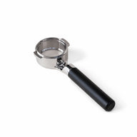 E61 Bottomless Portafilter 58mm 316 Stainless Steel: yozcoffee 58mm bottomless portafilter e61 316 stainless st 02 black