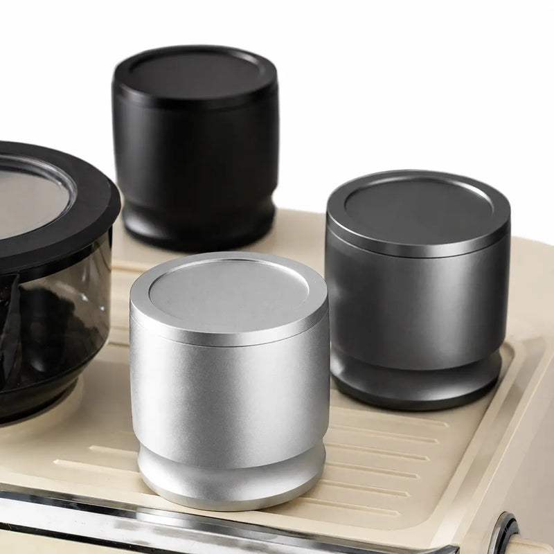 Espresso Dosing Cup 58mm Aluminum Alloy Distributor: black silver