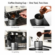 Espresso Dosing Cup 58mm Aluminum Alloy Distributor — feature details and build highlights