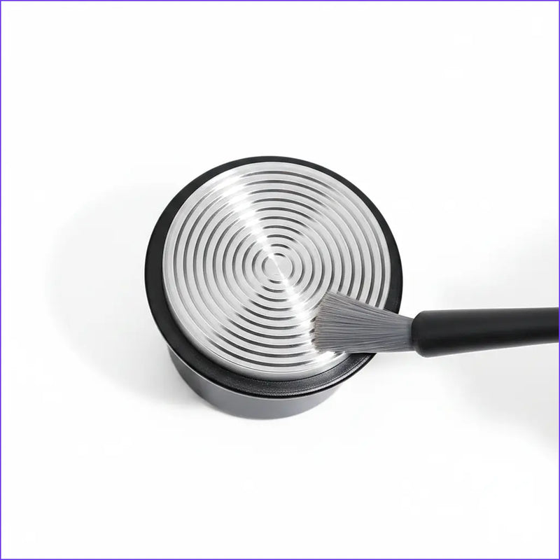 Espresso Tamper 58mm Aluminum Alloy Impact Design: aluminum alloy design top