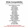 Compatibility chart for the Yozcoffee 58mm E61 portafilter