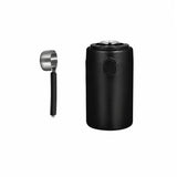 Yozcoffee Airtight Coffee Canister 600ml 304 Stainless Steel Humidity Gauge Black/Cream