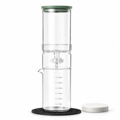 Cold-Drip-Kaffeebereiter – 600 ml Glasturm, einstellbarer Durchfluss