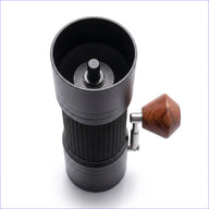 Manual Coffee Grinder 40 Settings Stainless Steel Burr: settings stainless steel top