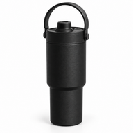 Ceramic-Lined Insulated Tumbler – 735ml (25oz), Carry Handle & Straw - Vorschaubild 9