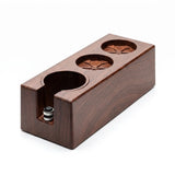 Yozcoffee Espresso Tamper Stand 51-58mm ABS Wood Grain Organizer