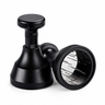 Yozcoffee adjustable needle espresso WDT distributor showing the black body and needle base