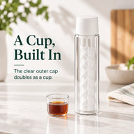 Yozcoffee ガラス製水出しコーヒーボトル 550 ml｜フィルター付きのサムネイル 5
