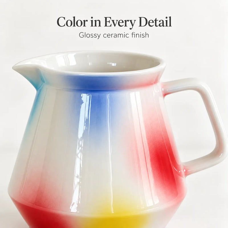 Ceramic Pour Over Coffee Set – 600ml Server & Dripper - Produktbild