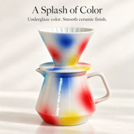 Ceramic Pour Over Coffee Set – 600ml Server & Dripper - Vorschaubild 8