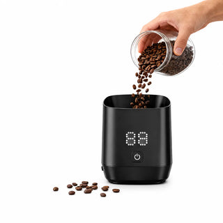 Rechargeable Coffee Bean Weighing Cup, 0.01g Precision: yozcoffee coffee bean weighing cup electronic rechargeable 01