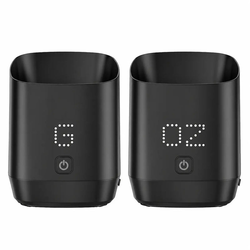 Rechargeable Coffee Bean Weighing Cup, 0.01g Precision: yozcoffee coffee bean weighing cup electronic rechargeable 02