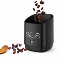 Rechargeable Coffee Bean Weighing Cup, 0.01g Precision: yozcoffee coffee bean weighing cup electronic rechargeable 04 side