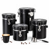 Yozcoffee airtight coffee canister size options in 1.5L 1.8L and 2.8L