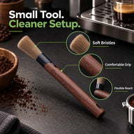 Coffee Cleaning Brush – Adjustable Head, Soft Bristles - miniatuur 8