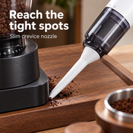 Handheld Coffee Cleaning Vacuum – 50W, 130ml Dust Cup, White - miniatura 6