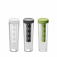 Cold Brew Infuser Bottle 600ml BPA-Free Slim Filter: three colors