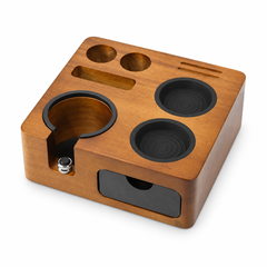 Espresso Tamping Station with Drawer – Compact 20 × 19 cm