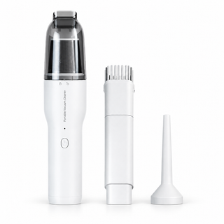 Handheld Coffee Cleaning Vacuum – 50W, 130ml Dust Cup, White — foto del prodotto
