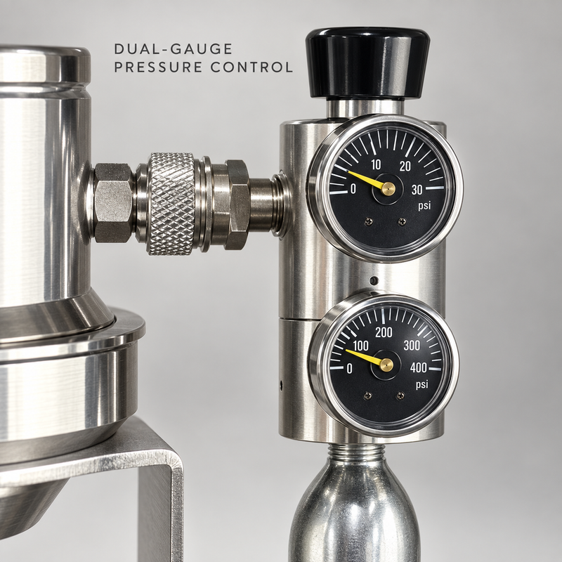 Pneumatische Espressomaschine – CO₂-Druck, 58mm - Produktbild