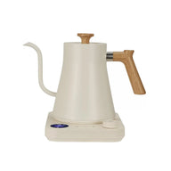 Electric Gooseneck Kettle 0.9L 304 Stainless Steel: yozcoffee electric gooseneck kettle 09l variable temperatu 01 front