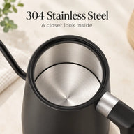 Yozcoffee Electric Gooseneck Kettle – 1L, Temperature Control - miniatura 5