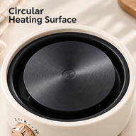 Electric Hot Plate for Moka Pots – 12cm, Dial Control, White - miniatura 6
