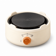 Electric Hot Plate for Moka Pots – 12cm, Dial Control, White - miniatura 2