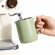 Latte Art Milk Pitcher 350/600ml 304 Stainless Steel Gradient: yozcoffee gradient milk frothing pitcher 304 stainless ste (4)
