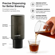 Adjustable Flow Ice Drip Cold Brew Coffee Maker: adjustable maker precise dispensing