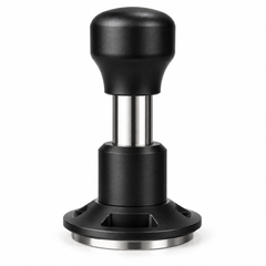 Espresso Tamper 51/53/58.5mm – Spring-Loaded Impact, Self-Leveling Flange