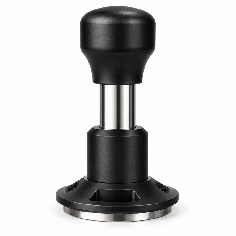 Espresso Tamper 51/53/58.5mm – Spring-Loaded Impact, Self-Leveling Flange - Produktbild