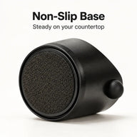 Yozcoffeeエスプレッソ用ノックボックスの凹凸のある滑り止めラバーベース