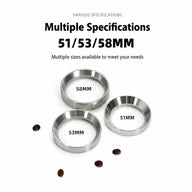 Espresso Dosing Funnel 51/53/58mm Magnetic Stainless Steel: three sizes