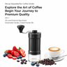 Manual Burr Coffee Grinder 40 Settings - lifestyle view