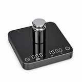 Yozcoffee Coffee Scale with Timer 2kg 0.1g Aluminum Alloy USB-C Black