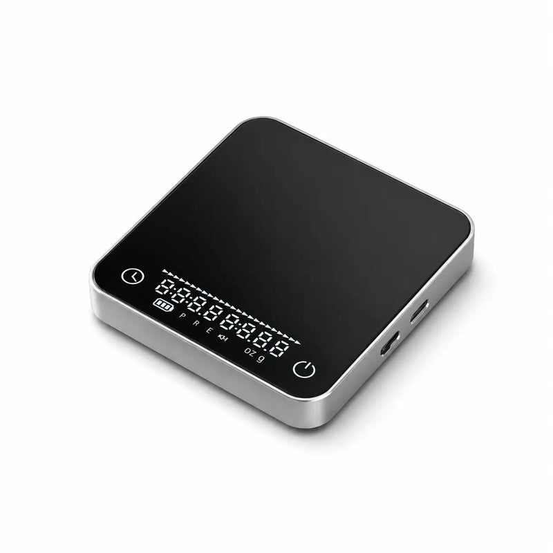 Coffee Scale with Timer 2kg 0.1g Aluminum Alloy USB-C Black: alloy digital angle