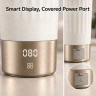 Portable Electric Travel Kettle Cup – 400ml, 6 Temperatures - miniatura 6