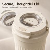 Portable Electric Travel Kettle Cup – 400ml, 6 Temperatures - miniatura 5