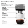 Portable Hand Brew Coffee Maker 304 Steel - in use 6